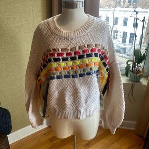 Alice + Olivia Ribbon Detail Sweater